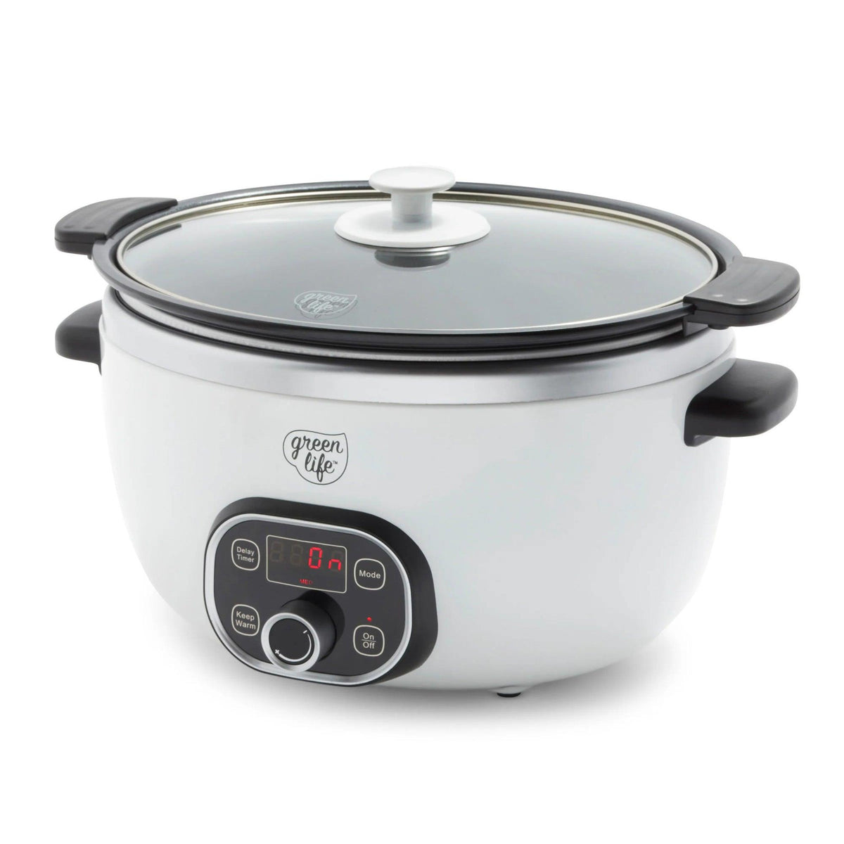 GreenLife Healthy 8qt Slow Cooker White