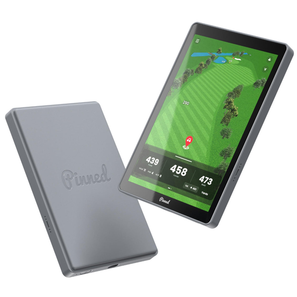 Pinned Golf The Caddie Portable GPS Golf Tablet