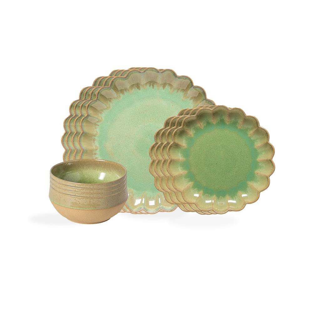 Casa Fina Marrakesh Place Settings w/cereal bowl Size 12 Pieces
