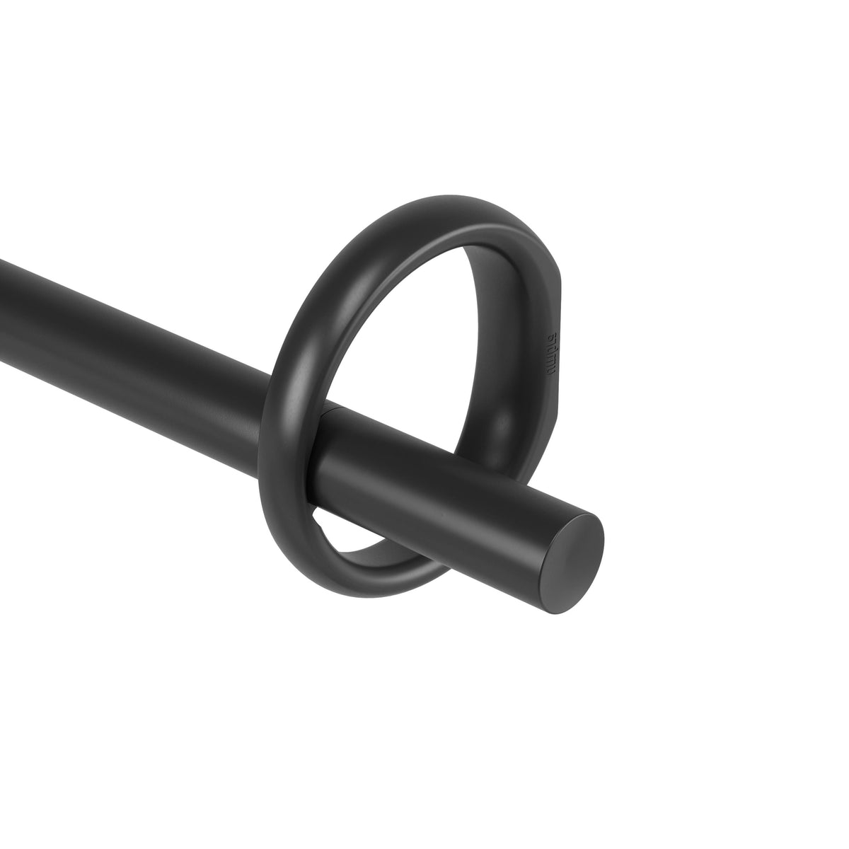 Umbra Ringlet Rod 1" 42-120 Black
