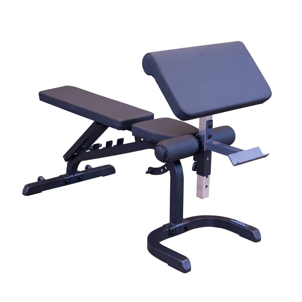 Body-Solid Flat/Incline/Decline Bench - Black