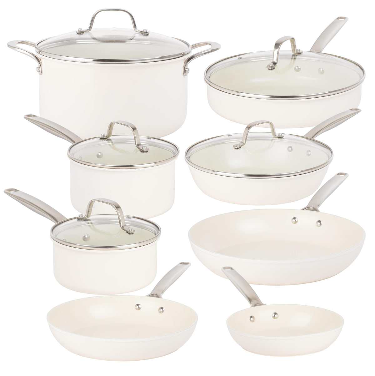 Gotham Steel Cookware Pro Cookware Set Size 13 Piece Set