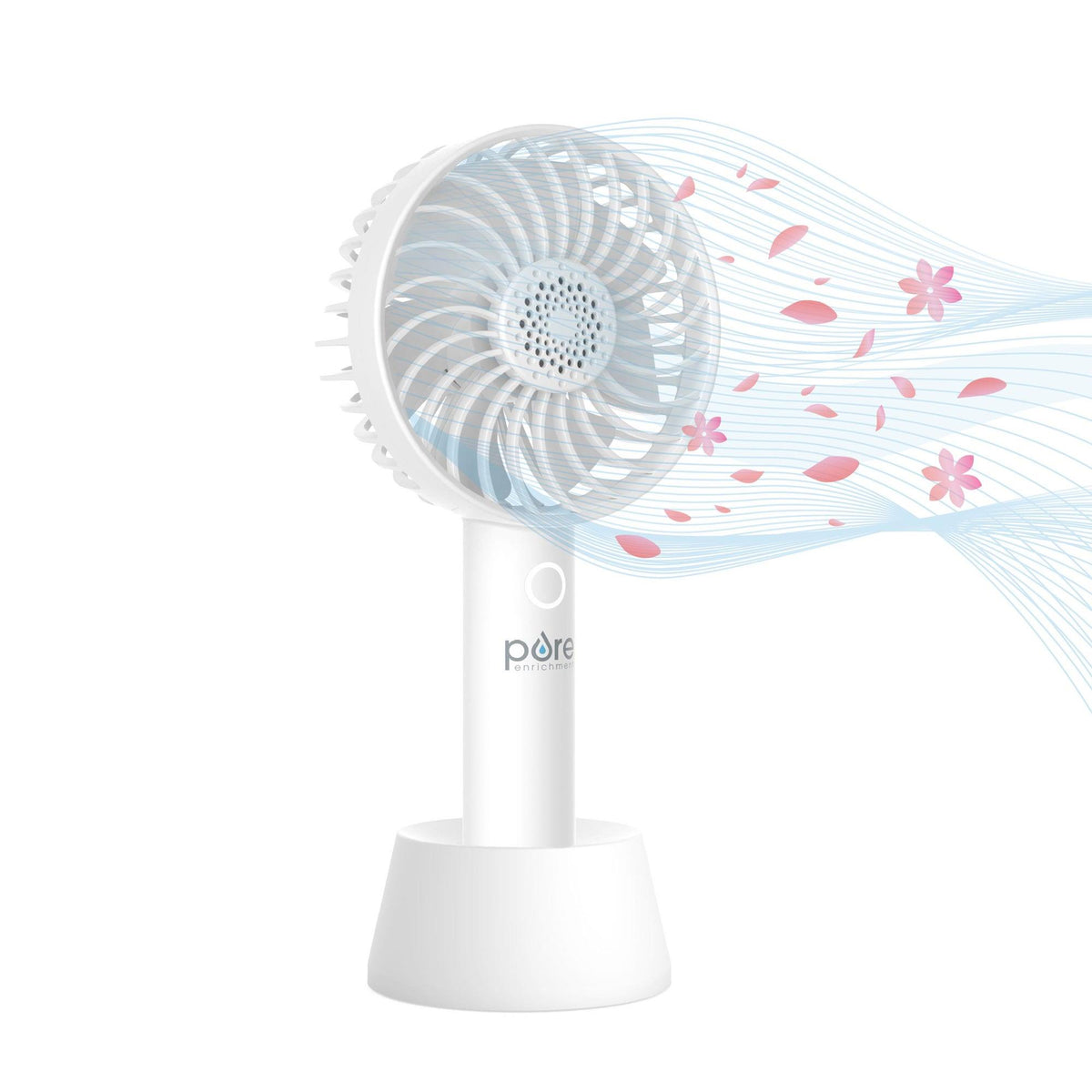 Pure Enrichment PureBreeze Personal Rechargeable Handheld Fan