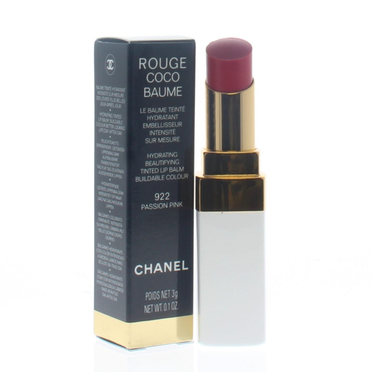 Chanel Rouge Coco Baume Tinted Lip Balm Size 0.1oz