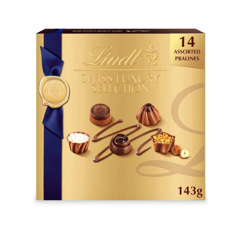 Lindt Swiss Luxury Collection Gift Box14 pc