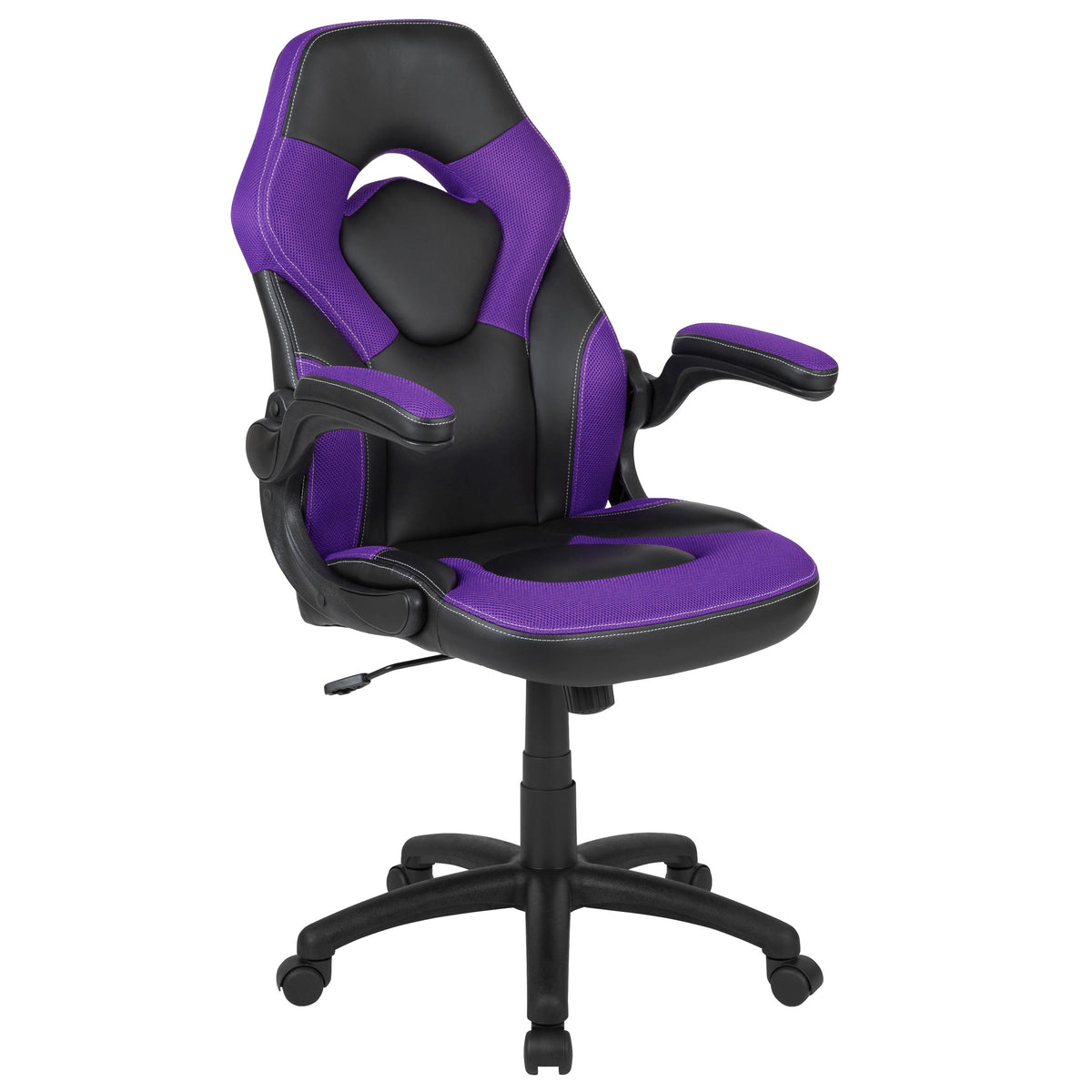 OSC Designs Purple/Black X10 Series Ergonomic Racing Style Gaming Chair