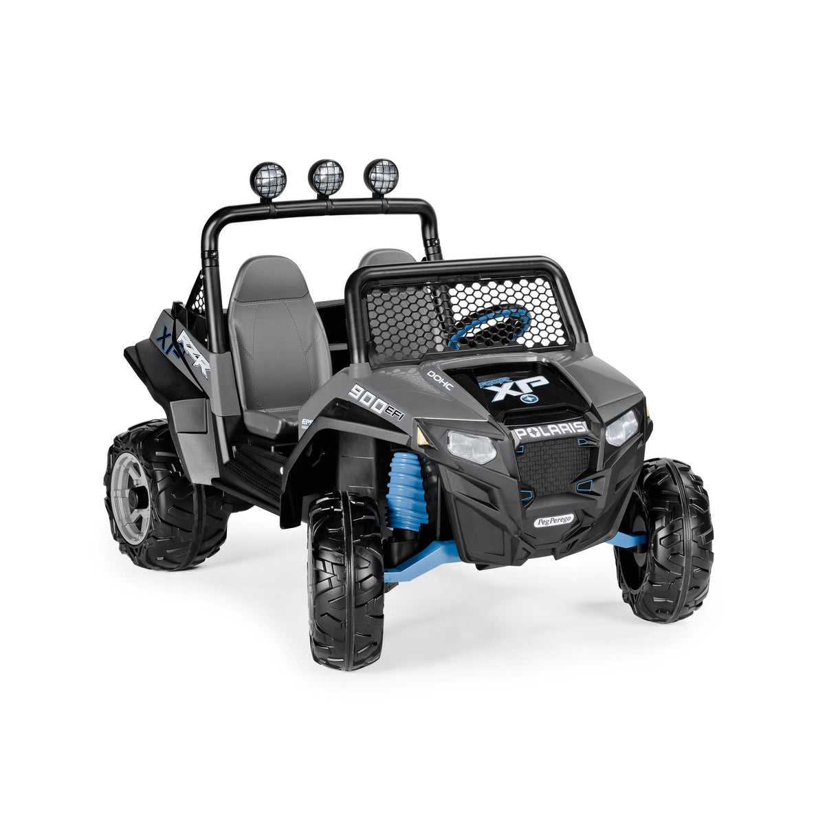 PEG Polaris RZR 900 12V Ride-On Gray