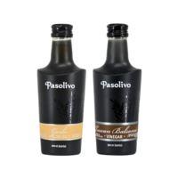 Pasolivo Garlic Olive Oil & Tuscan Balsamic, 200mL