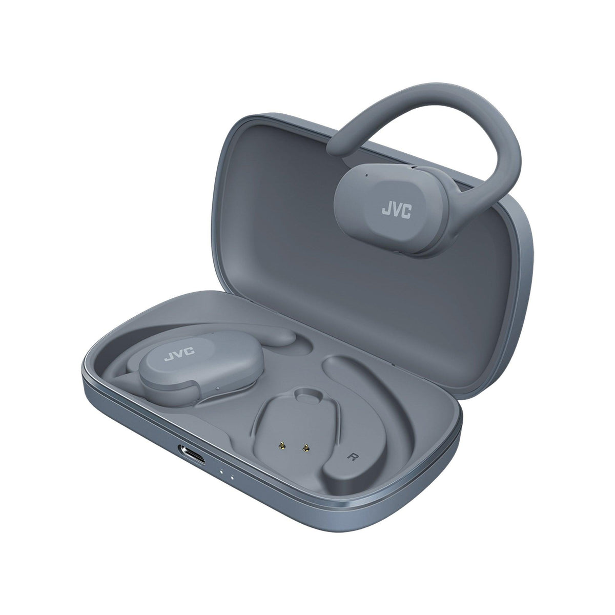 JVC Nearphones Open Ear True Wireless Earbuds Blue