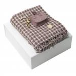 Set Cacharel Taupe (key ring & scarve)