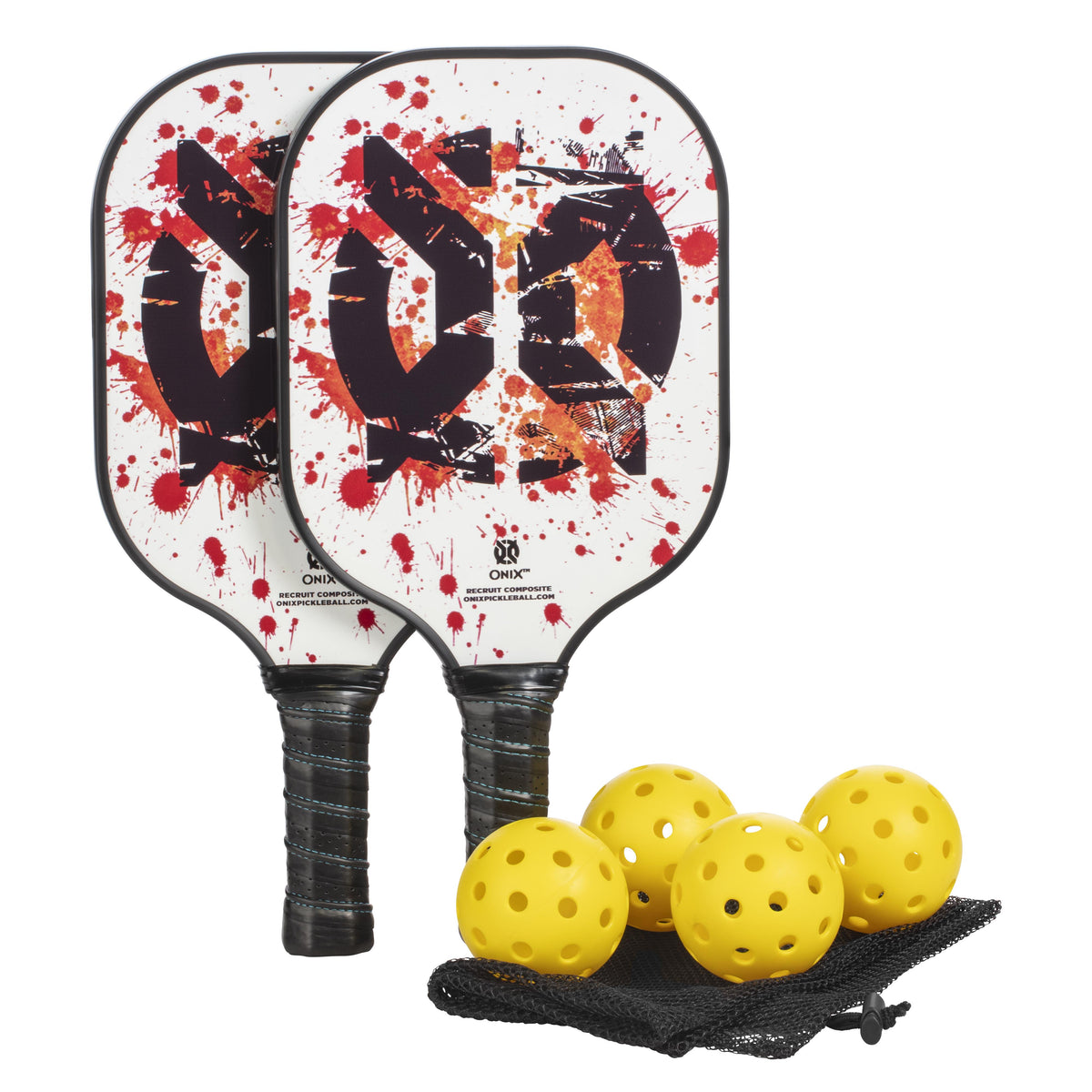 Escalade Sports ONIX - Recruit Deluxe Composite Pickleball Set