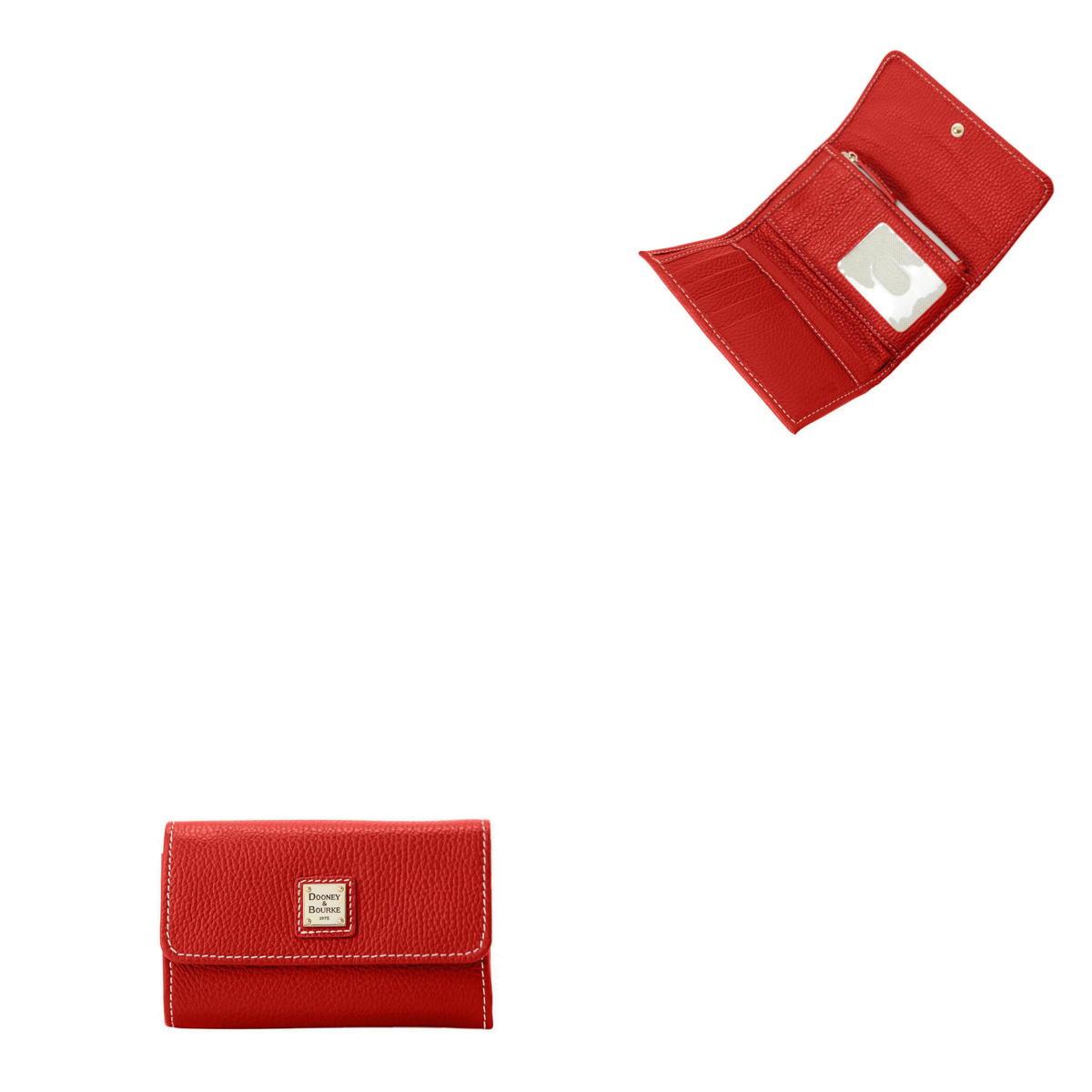 Dooney & Bourke Lucca Leather Flap Wallet