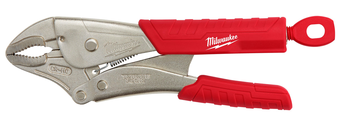 Milwaukee 10" TORQUE LOCK Curved Jaw Locking Pliers with Grip