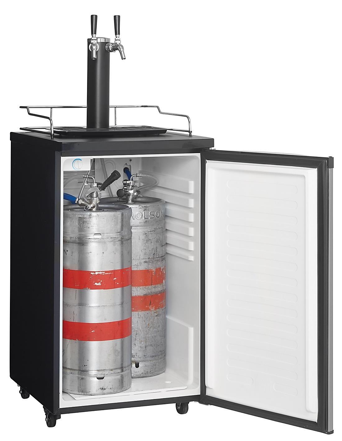 Danby MicroFridge 5.4 cu. ft. Keg Cooler Twin Tap