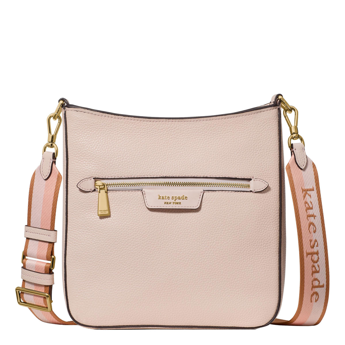 kate spade new york Hudson Messenger Crossbody - Peach Sugar