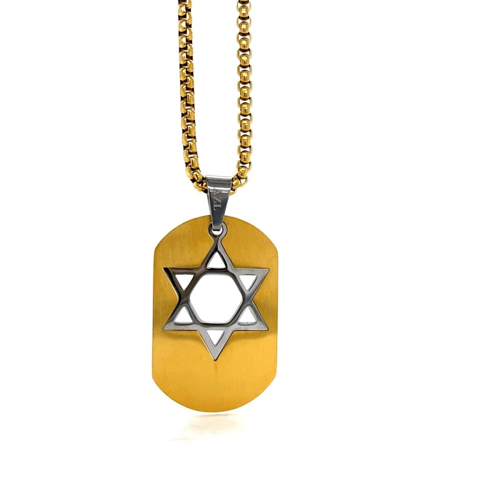 Anna Zuckerman Men's Zion Star of David Necklace