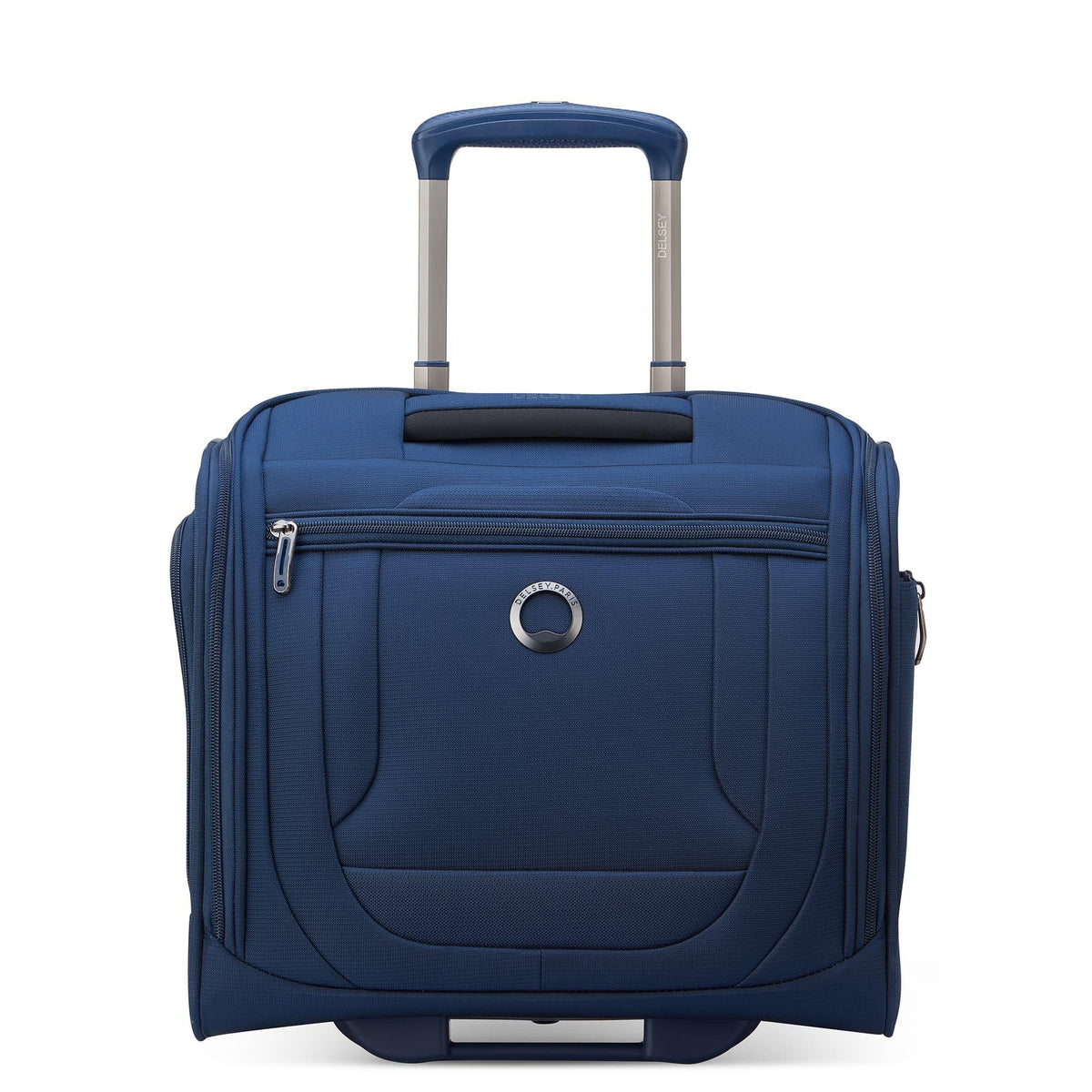 Delsey Luggage Helium DLX Softside 2-Wheel Under-Seater - Blue