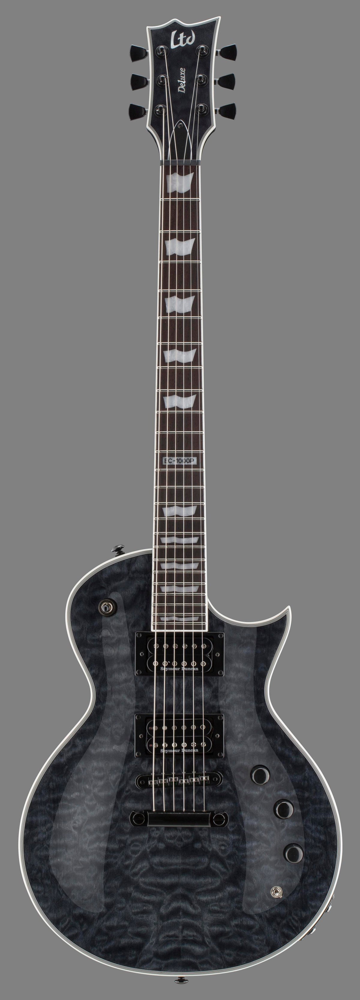 ESP LTD EC-1000 Piezo QM Electric Guitar