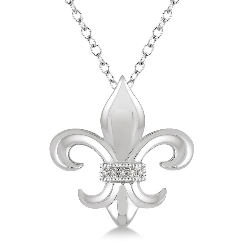 Jilco Inc Fleur De Lis Necklace