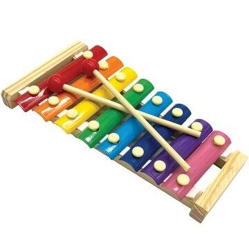 Bella Home Rainbow Xylophone Instrument with Sticks