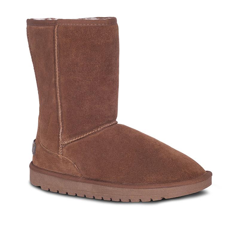 Cloud Nine Sheepskin Women's 9" Boot-Chestnut-10