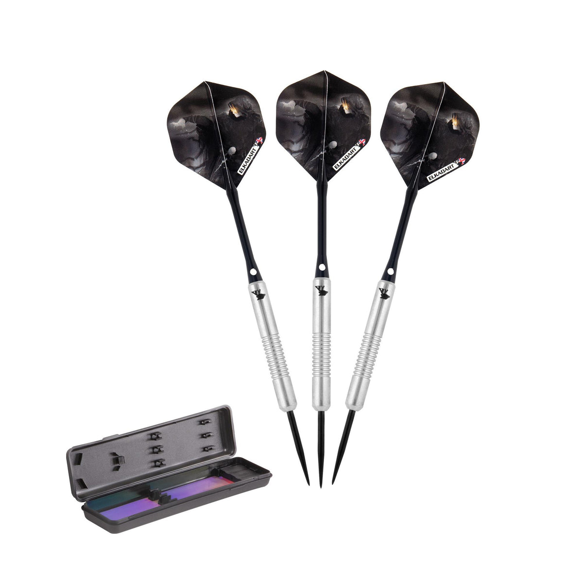 Elkadart Wizard 80 % Tungsten Steel Tip Darts 20gm