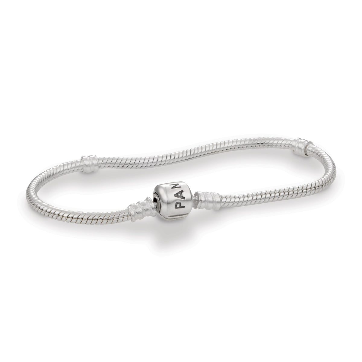 Pandora Iconic Silver Charm Bracelet Size 9.1"