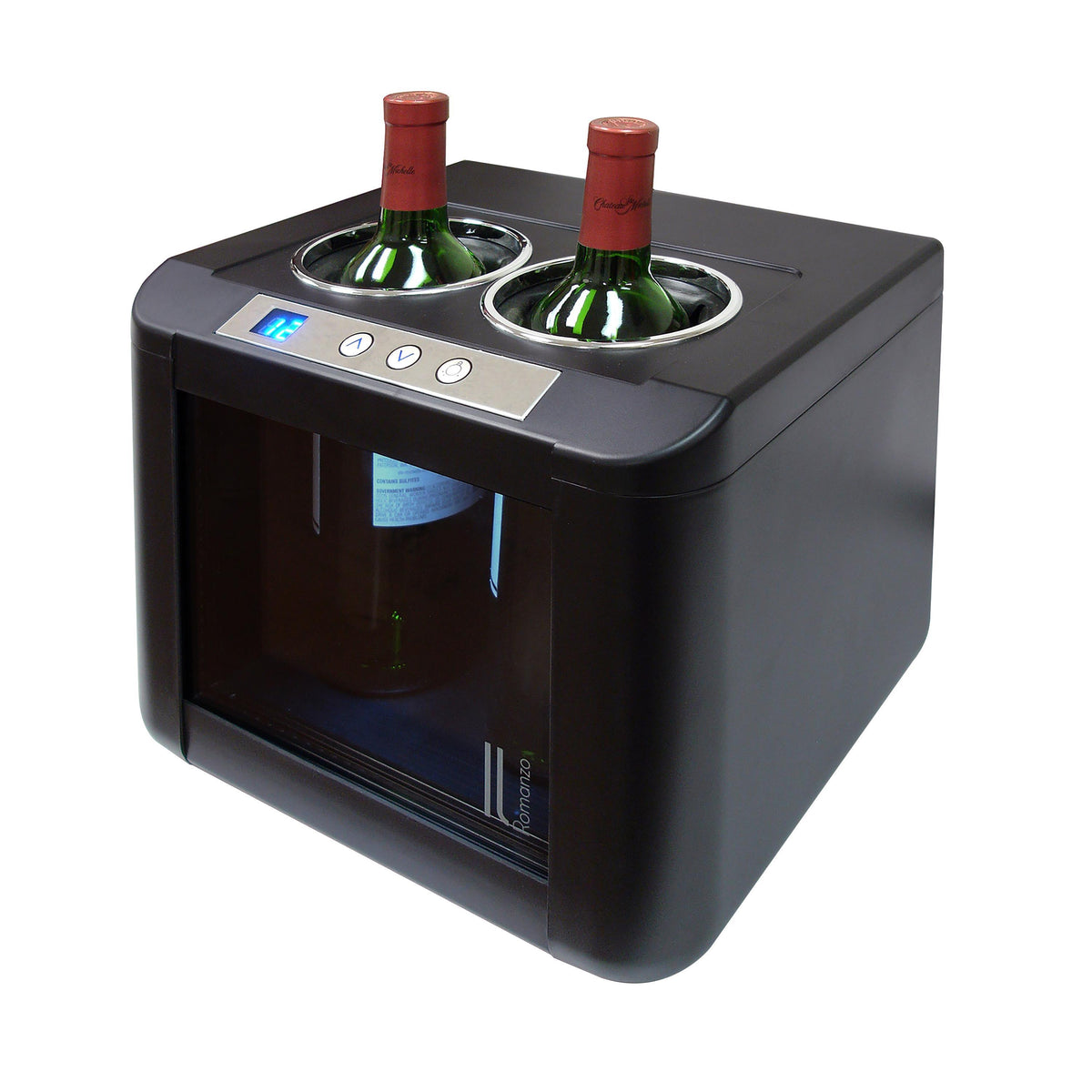 Legacy Vinotemp - 2-Bottle Thermoelectric Open Wine Cooler