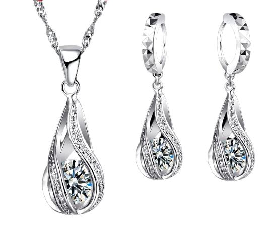 Completely Bella Latonia Cabella created Silver Jewelry Set