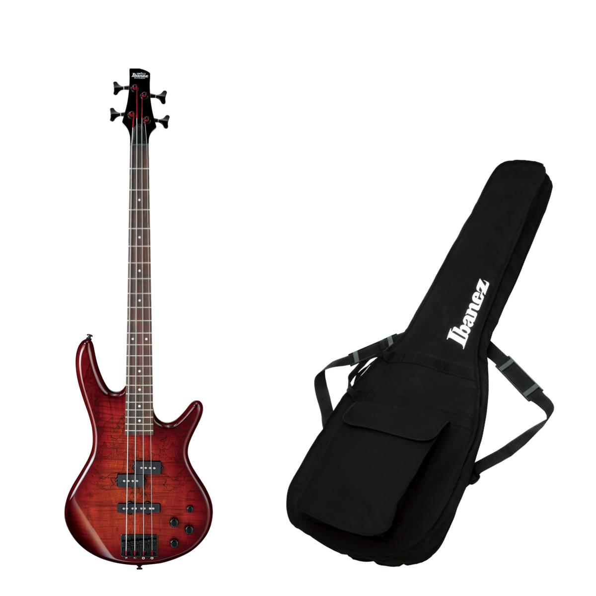 Ibanez Gio Series GSR200SM 4-String Bass Guitar with Bonus Gig Bag