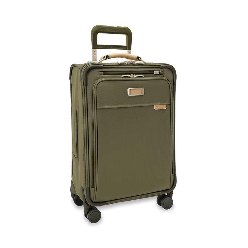 Briggs & Riley Baseline Essential Carry-on Spinner - Olive