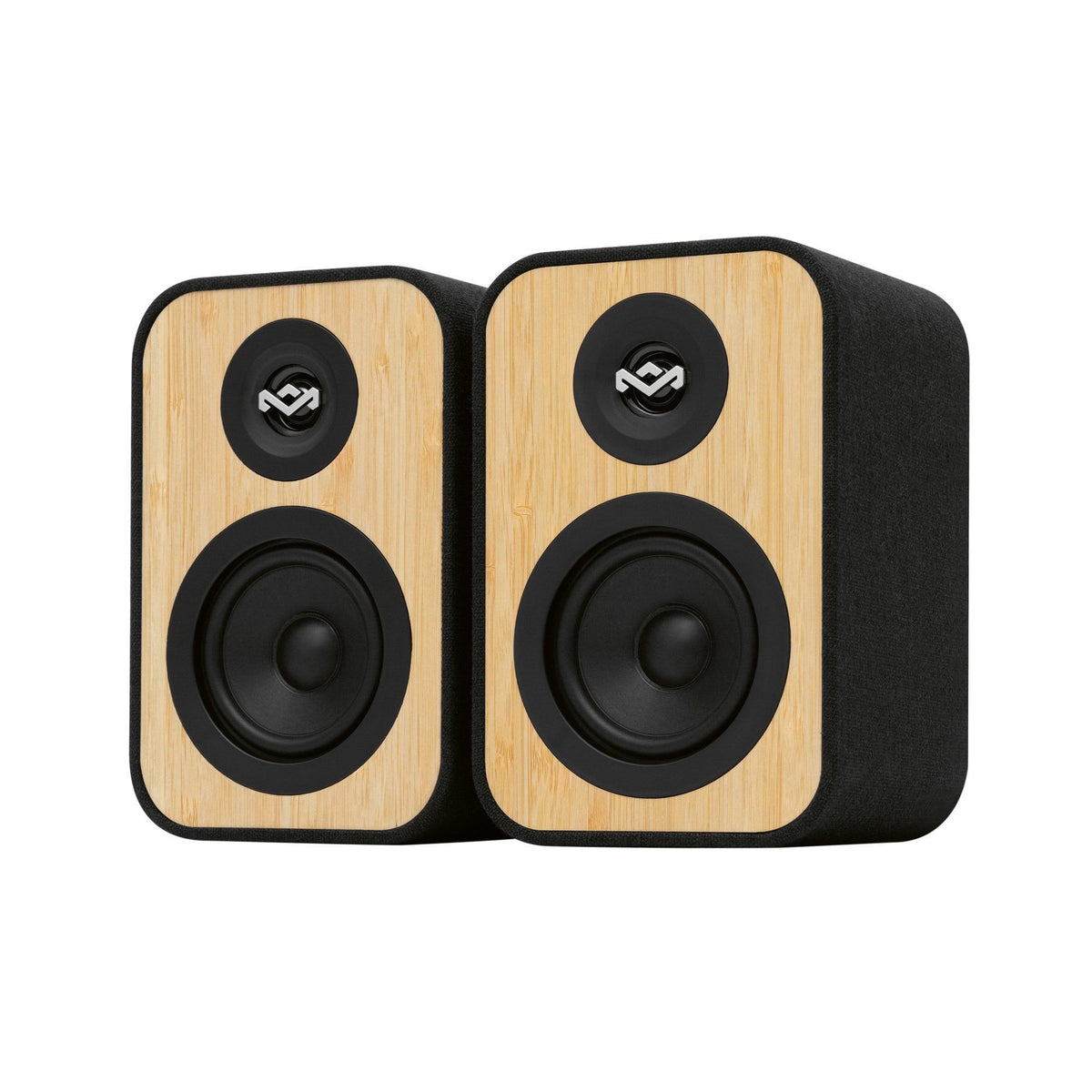 House of Marley Uplift Bookshelf Speakers Signature Black
