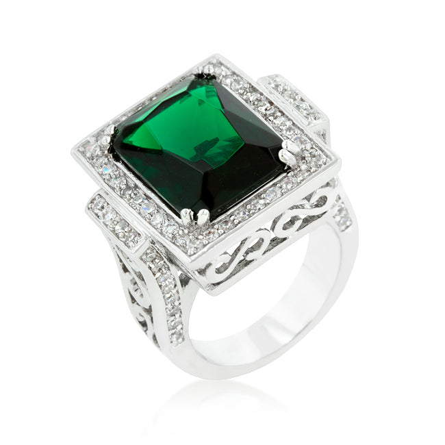 Completely Bella Green with Envy Cocktail Ring(10)