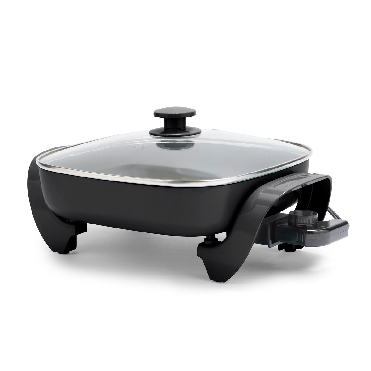 GreenLife Healthy Power 5qt Nonstick Electirc Square Skillet Black