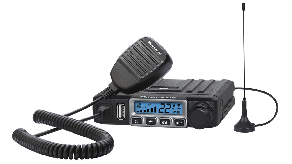 Midland Micro Mobile 15W GMRS 2-Way Radio