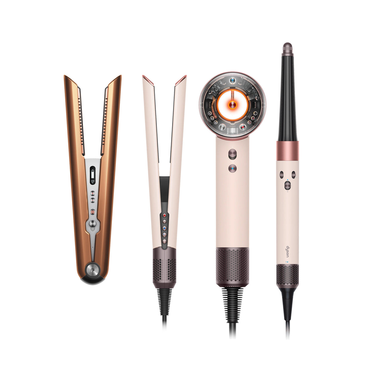 Dyson 4pc Deluxe Hair Care Bundle
