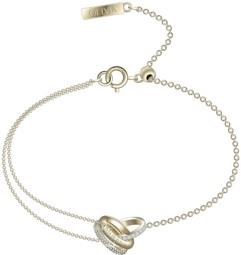 Olivia Burton Classic crystal interlink Bracelet