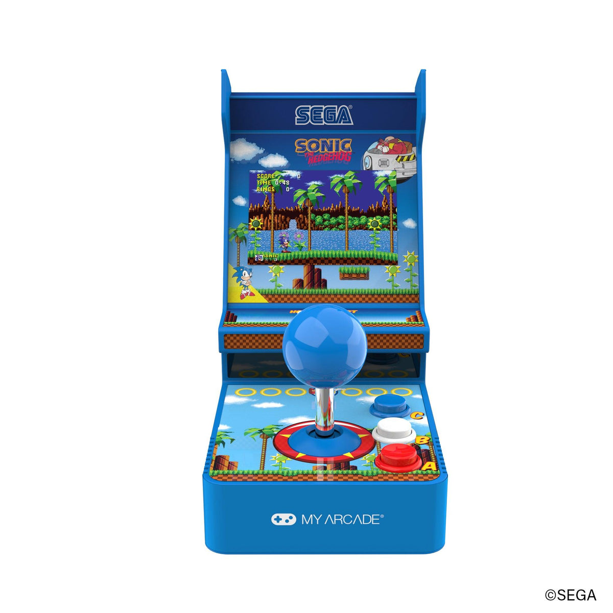 My Arcade Sonic the Hedgehog Joystick Player Portable Retro Arcade
