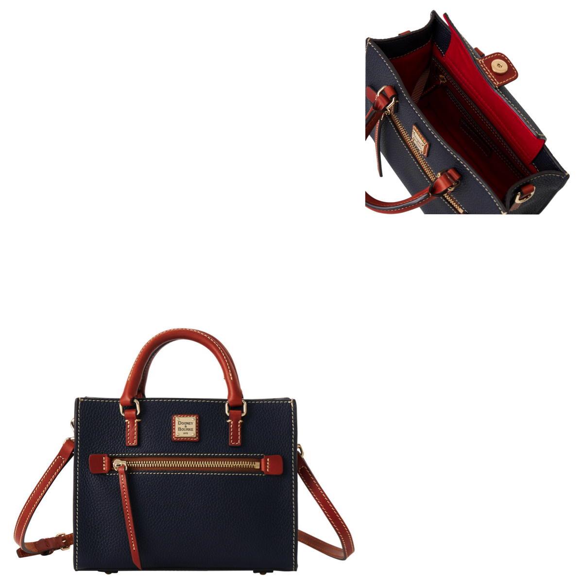Dooney & Bourke Pebble Grain Mini Zip Janine