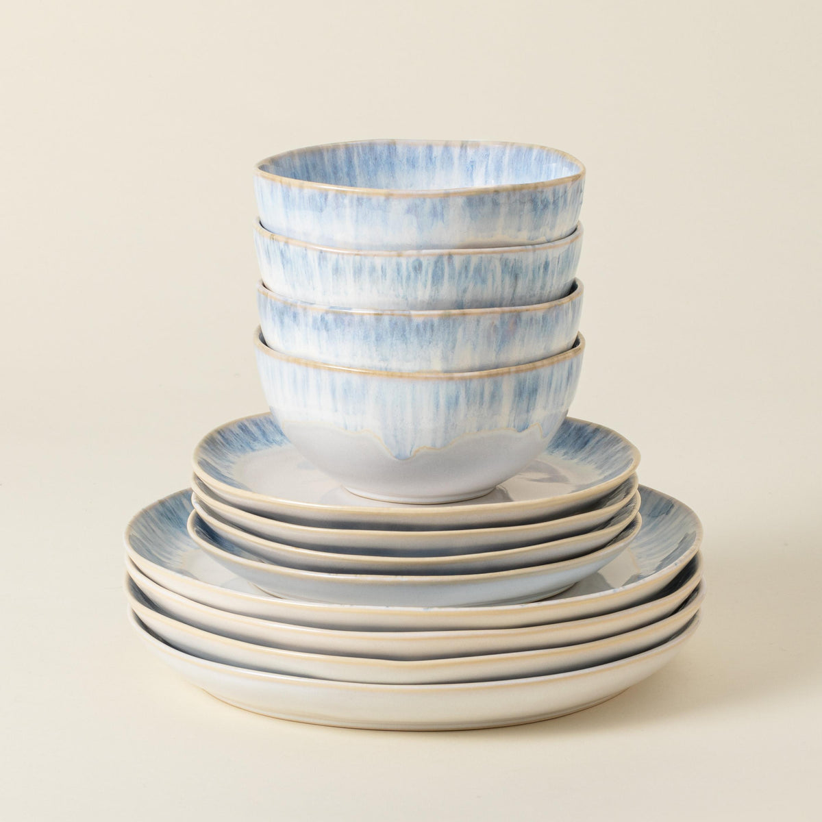 Casa Fina Brisa Place Setting Set w/cereal bowl Size 12 Pieces