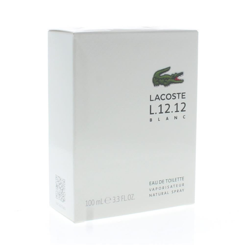 Lacoste L.12.12 Blanc Eau De Toilette Size 3.3oz