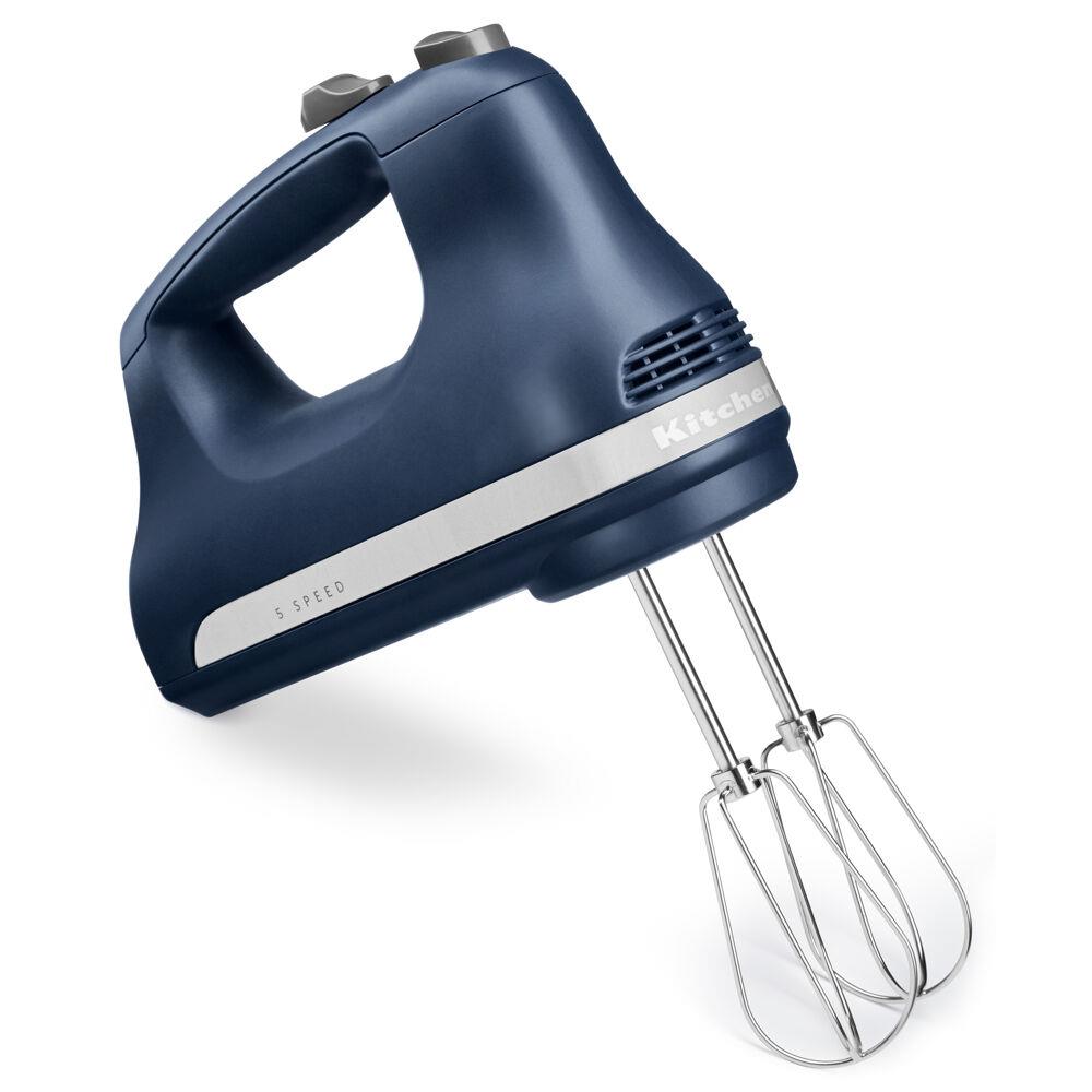 KitchenAid Five Speed Ultra Power Hand Mixer in Ink Blue