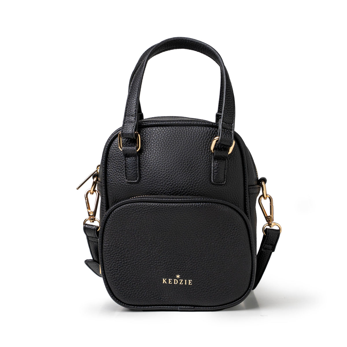 Kedzie Black Harper Crossbody