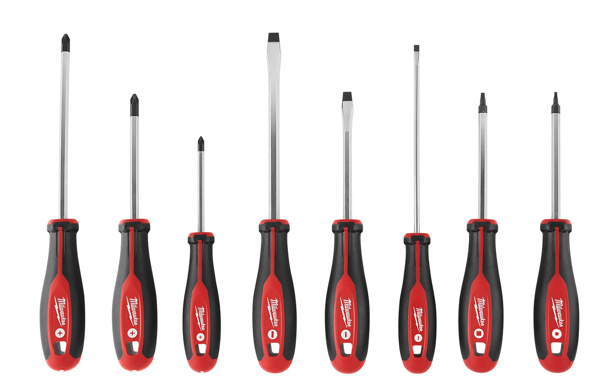 Milwaukee 8pc Screwdriver Set