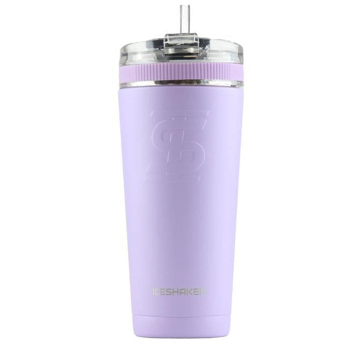 IceShaker 26oz Insulated Stainless Steel Shaker Bottle- Flex Lid with Straw