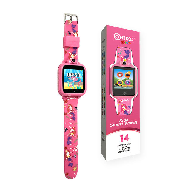 Contixo KW1 Smart Watch for Kids with Educational Games, HD Touch Screen, Camera, and MP3 Music Player